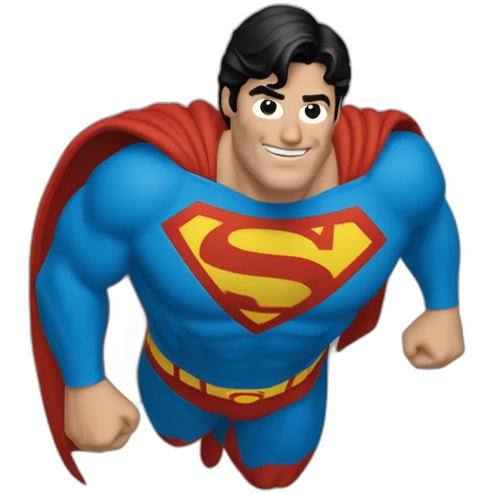 1980's superman emoji