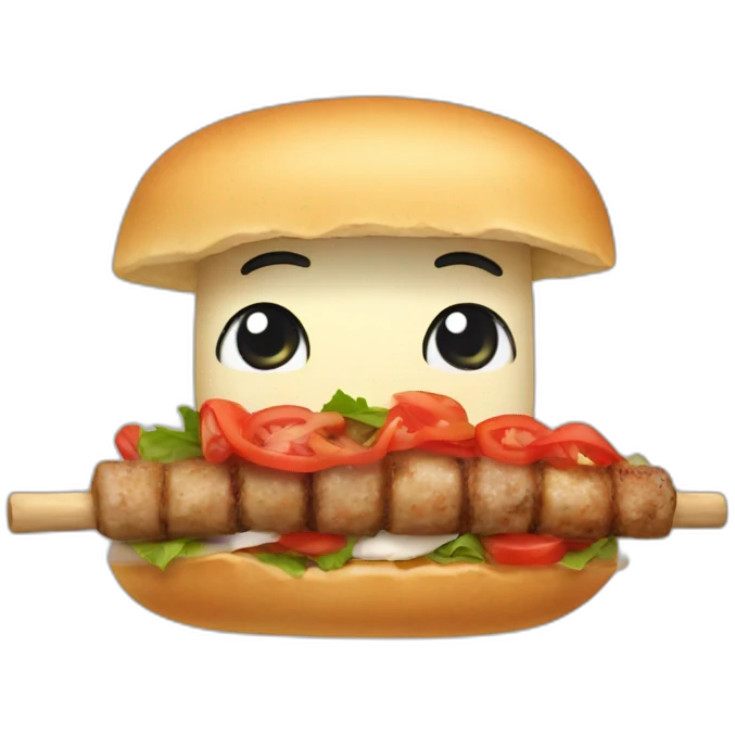 Kebab italian emoji