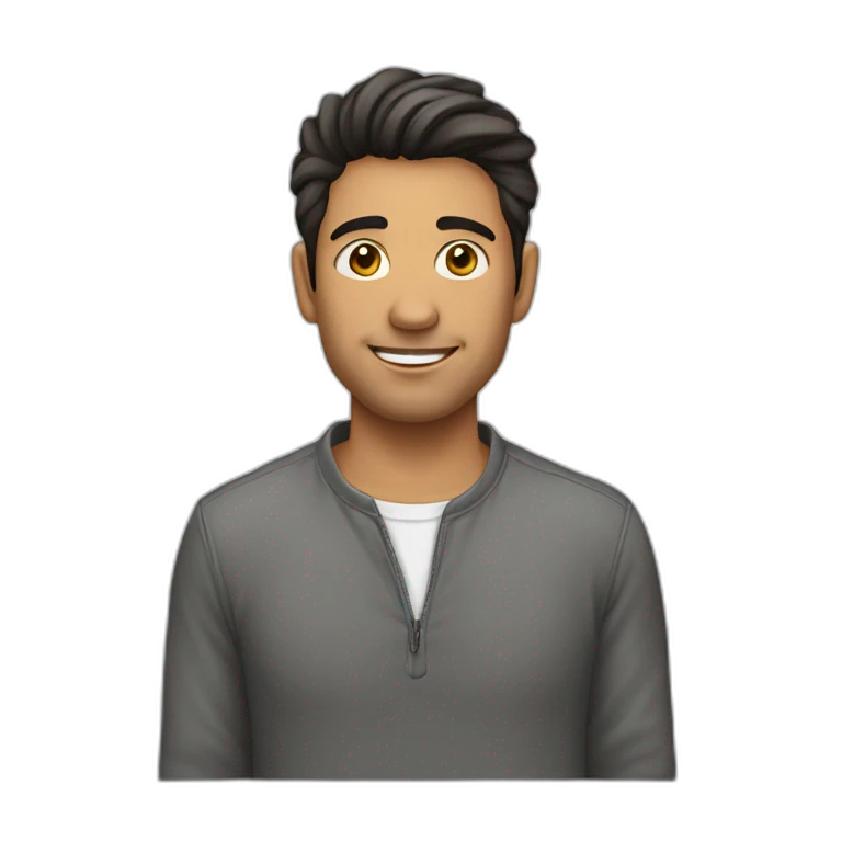 hombre-joven-moreno-atractivo emoji