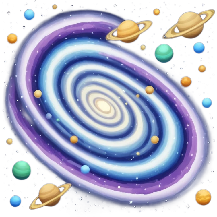 Milky Way galaxy emoji