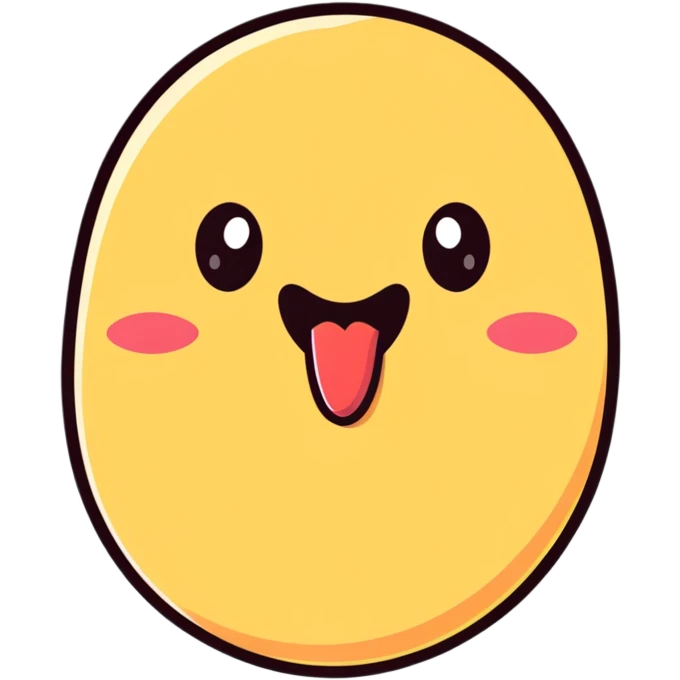 cute face with tongue sticking out tasting something delicious emoji