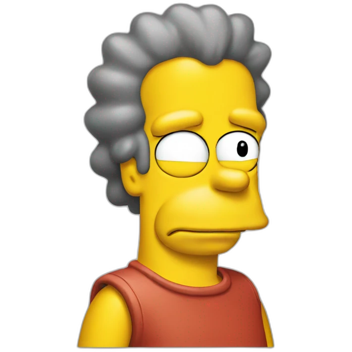 bart simpsons emoji