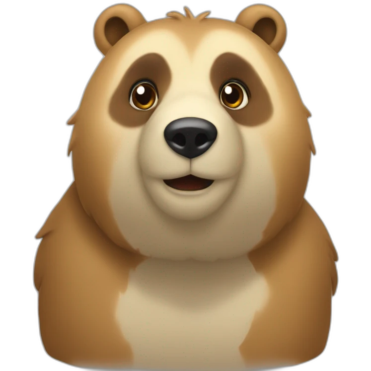 ein kleiner Bär der "Moin" sagt emoji