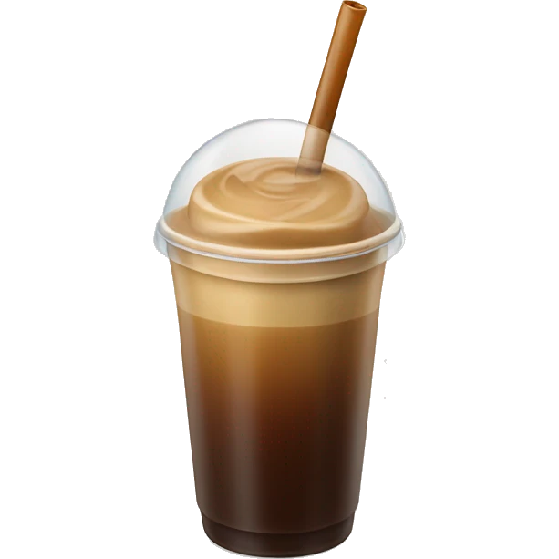 carmel ice coffee emoji