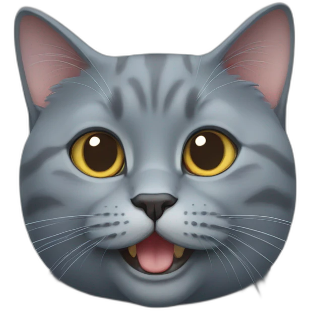 British Blue Cat emoji