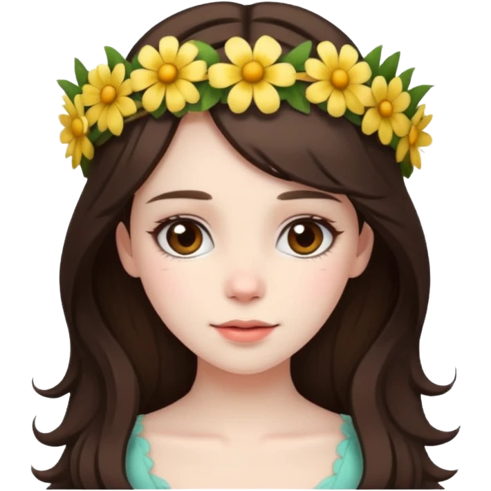 pretty burnette poor girl emoji