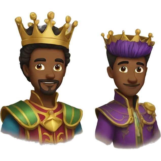 King and Trickster emoji