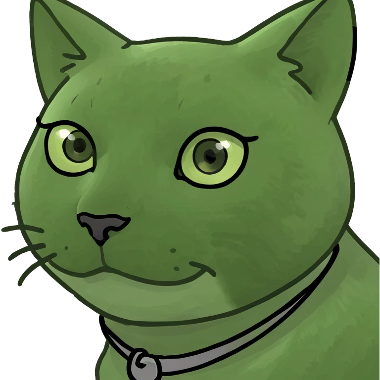 Mystery cat heroine emoji