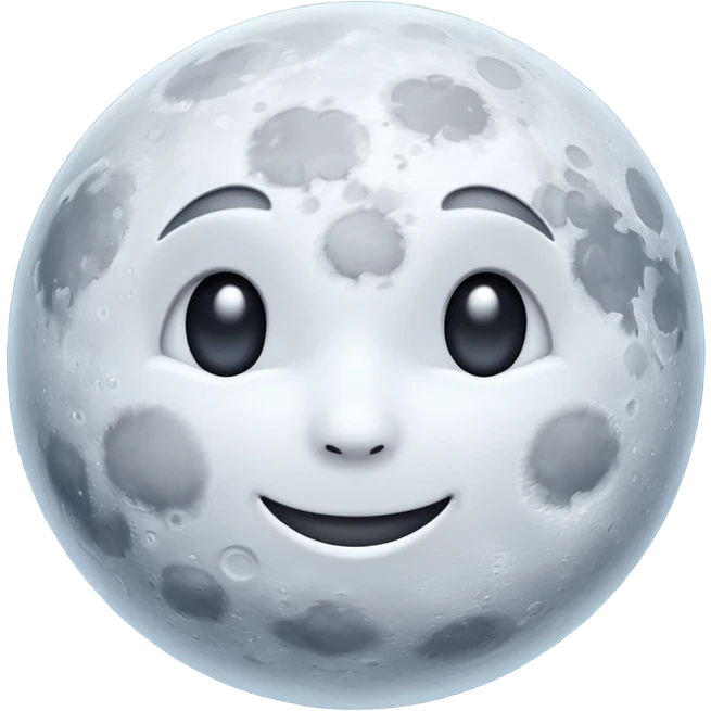 Moon emoji