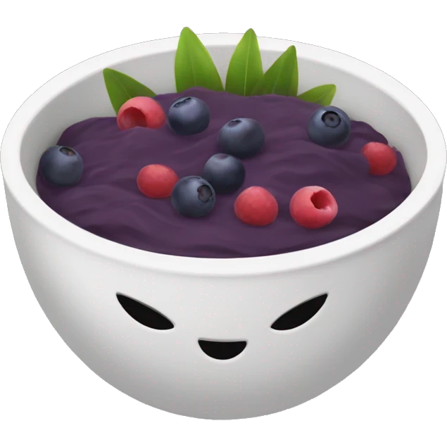 acai bowl emoji