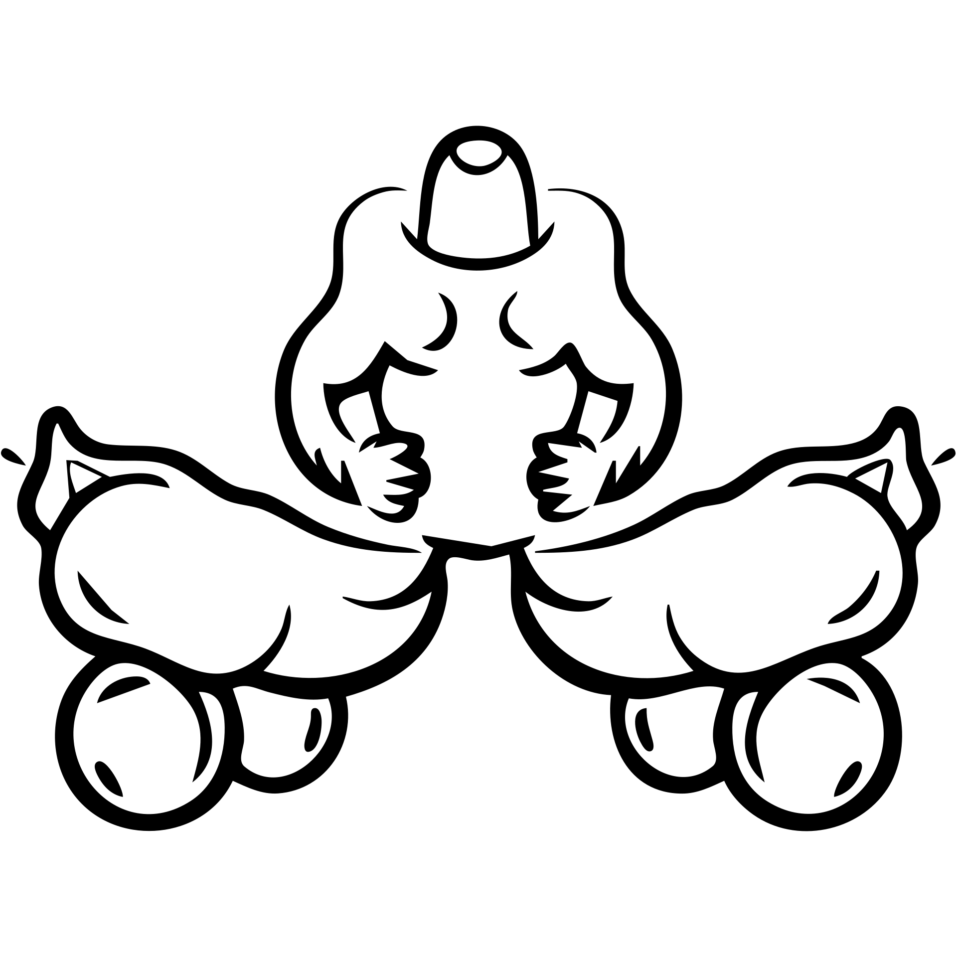 gym icon, hand-drawn black outlined style emoji