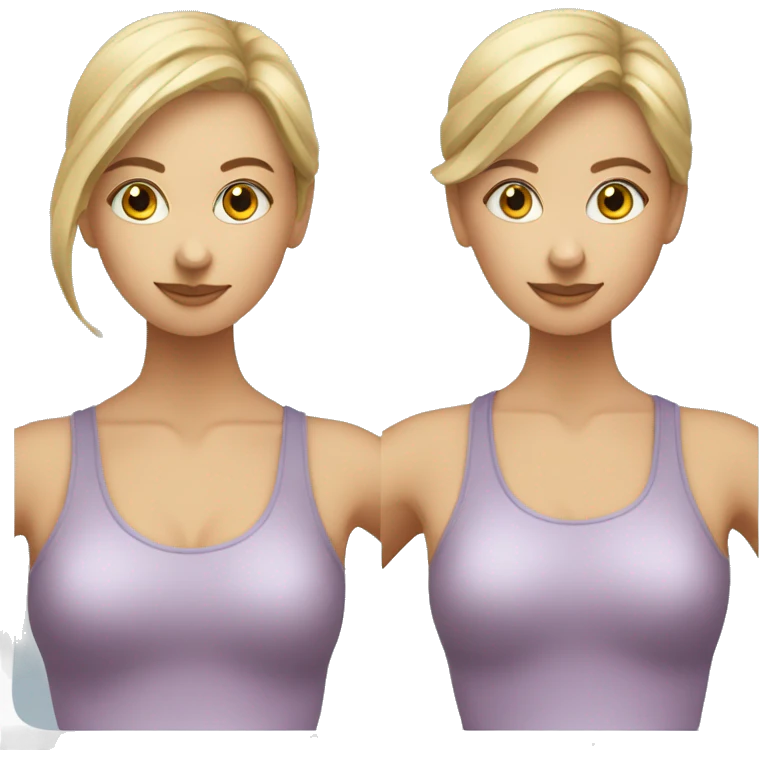 Pilates girl emoji