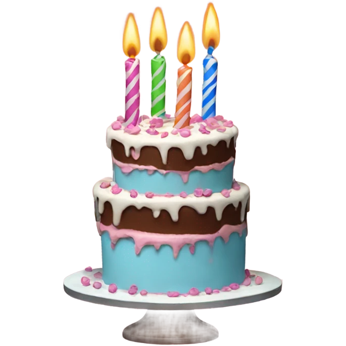 Birthday cake emoji