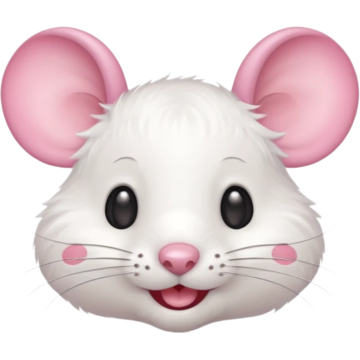 Cute Mouse face side view 🐭 emoji