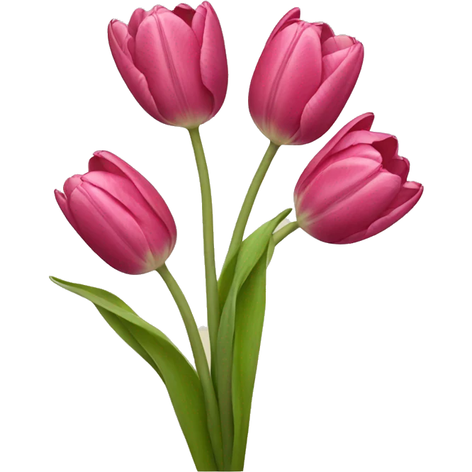 Tulips emoji