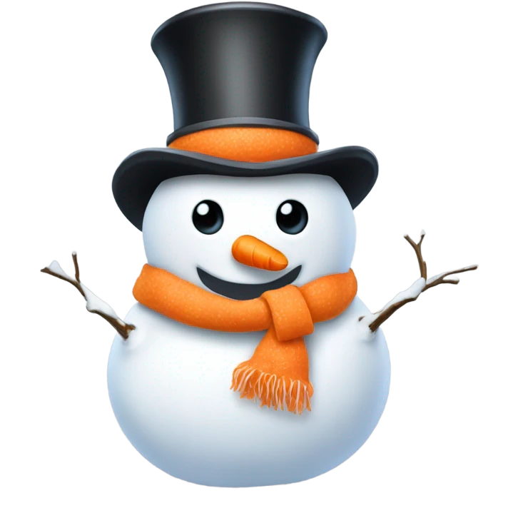 Snowman emoji