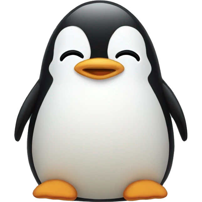 farting penguin emoji