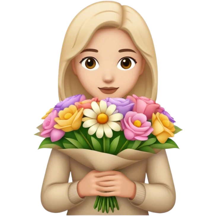 spam meat pretty flower bouquet  emoji