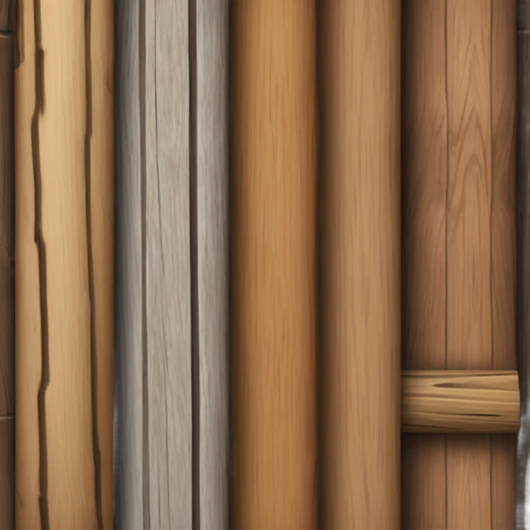building material wood emoji