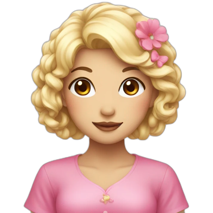 a kawaii beauty emoji