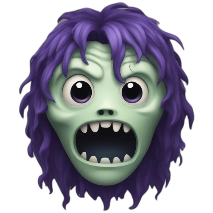 Haunted monster emoji