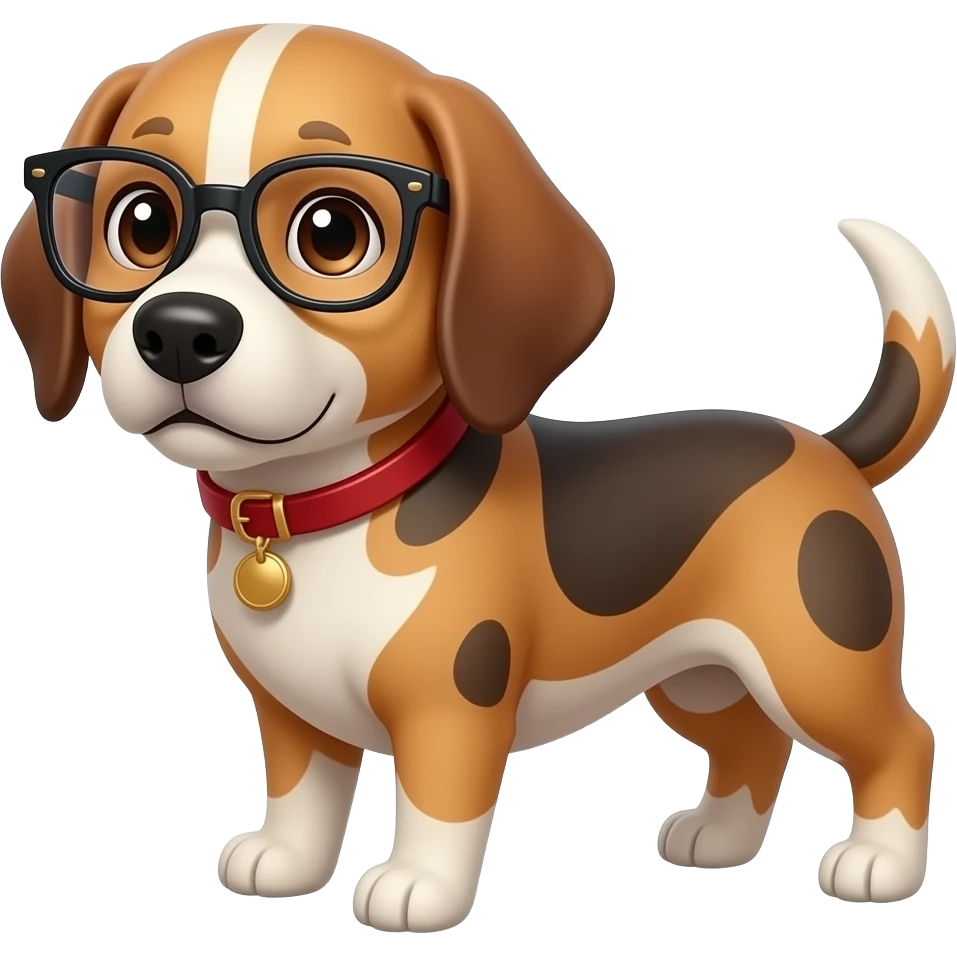 كلب بنضارة كلب بنضارة emoji