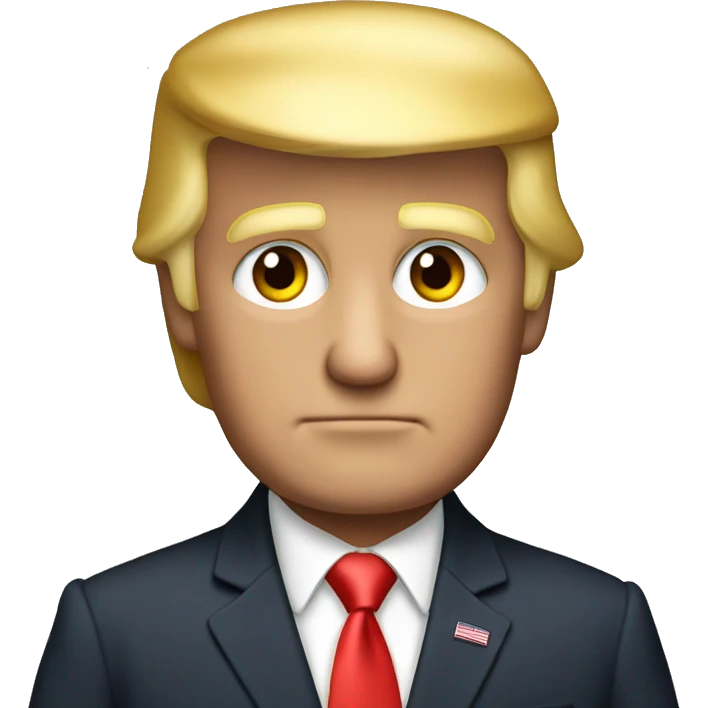 Donald trump enojado emoji