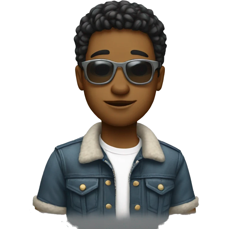 Too cool for school  emoji
