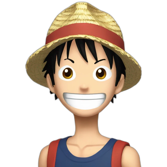 Luffy fera five emoji