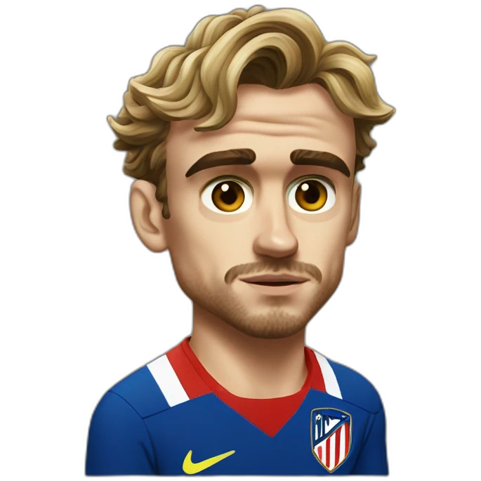 Antoine Griezmann en Van Gogh emoji
