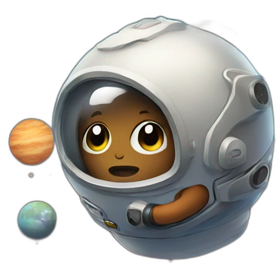 land speck in space emoji