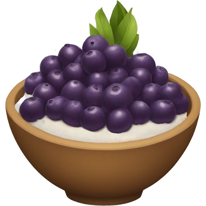 acai bowl emoji
