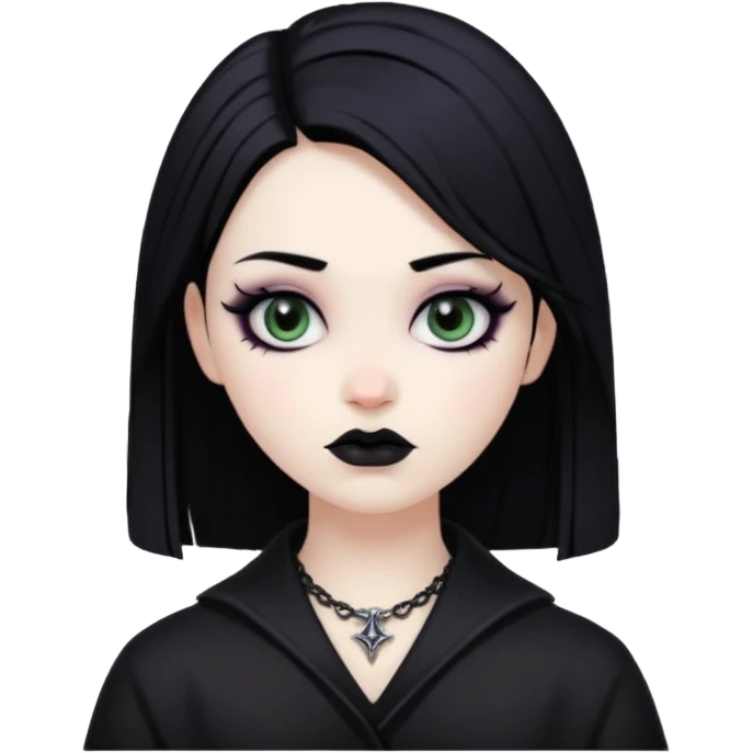 Goth emoji