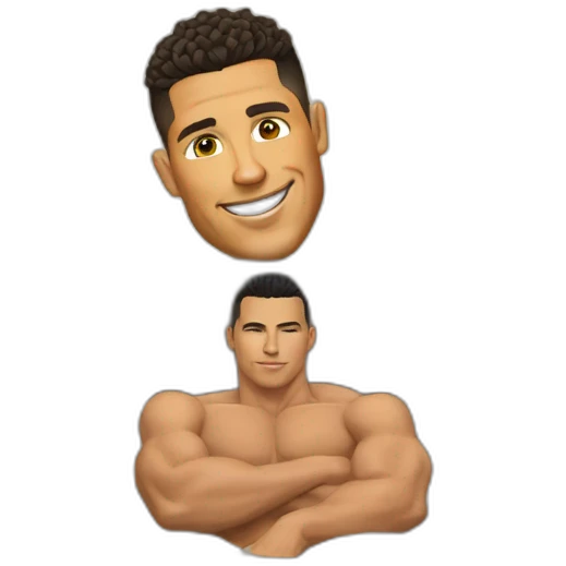 Ronaldo au lit emoji