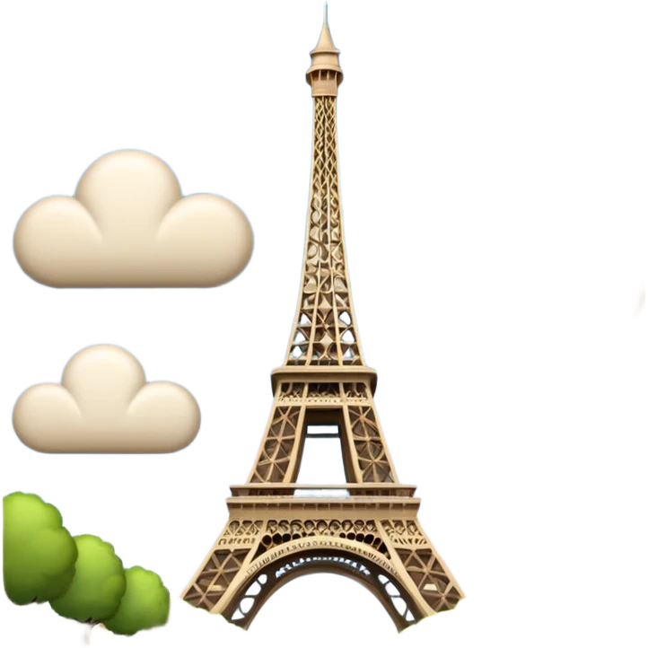 creer un emoji représentant la tour eiffel francais à paris emoji