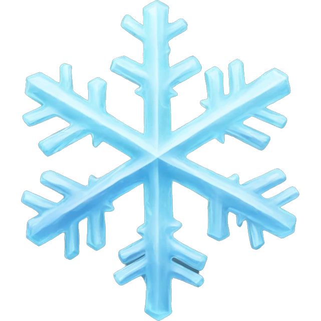 Ice Crystal emoji