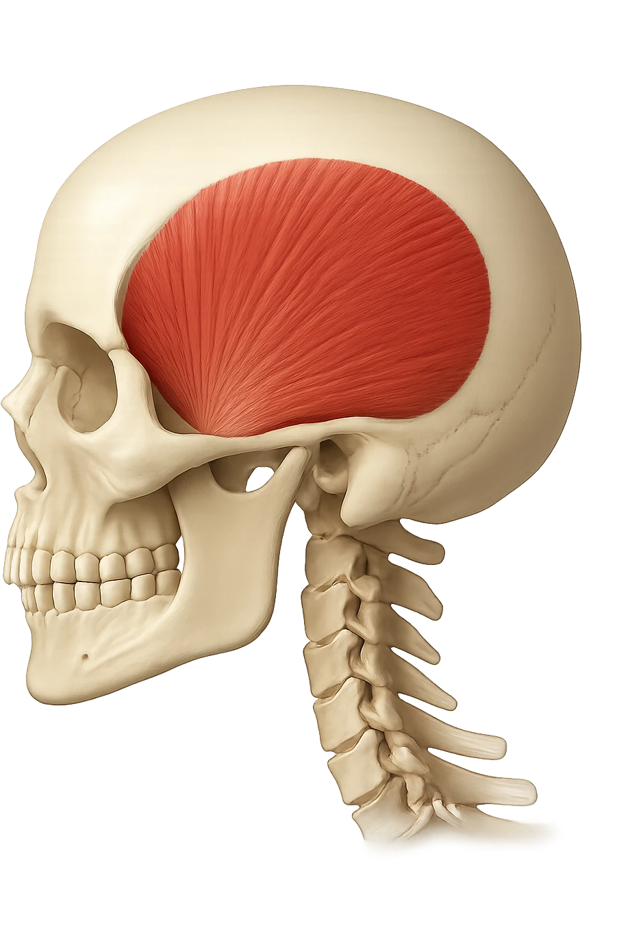muscolo temporale anatomia emoji