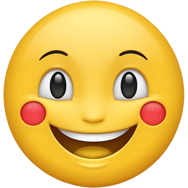 Huge smile on emoji  emoji