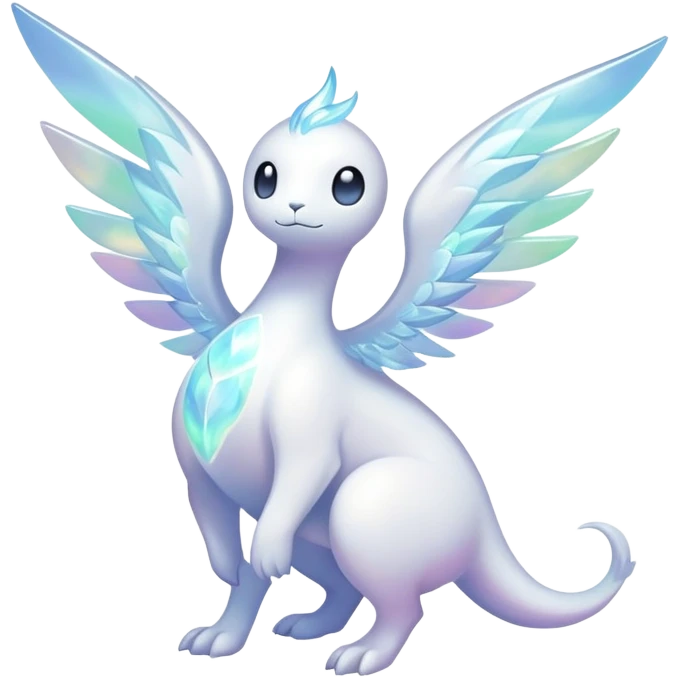  Celestial Iridescent white pale fakemon emoji
