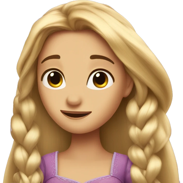 Rapunzel emoji