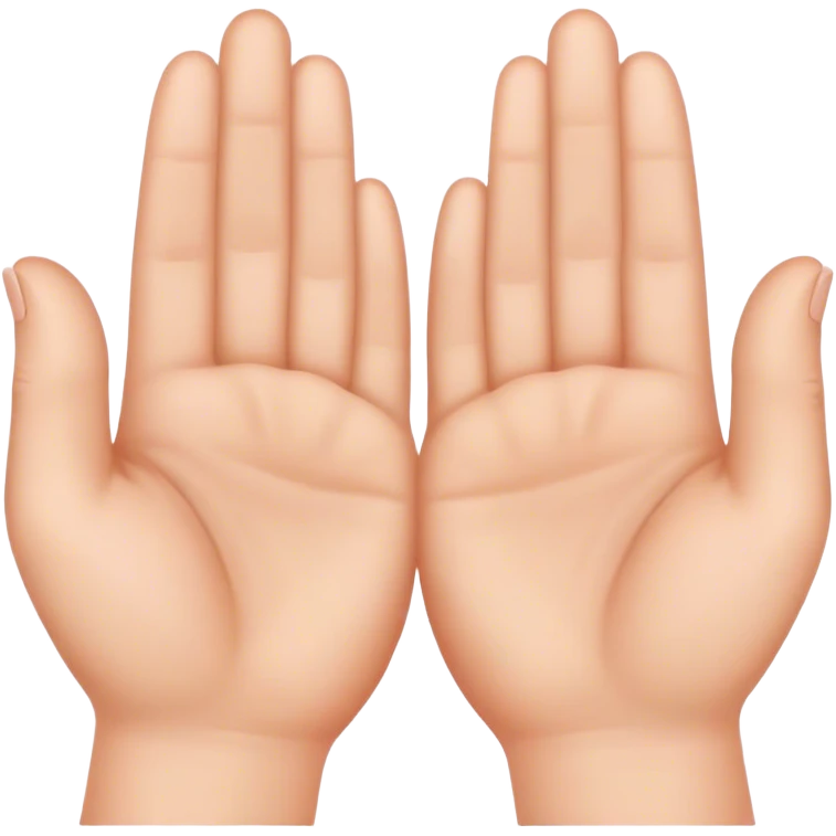 Hands together  emoji