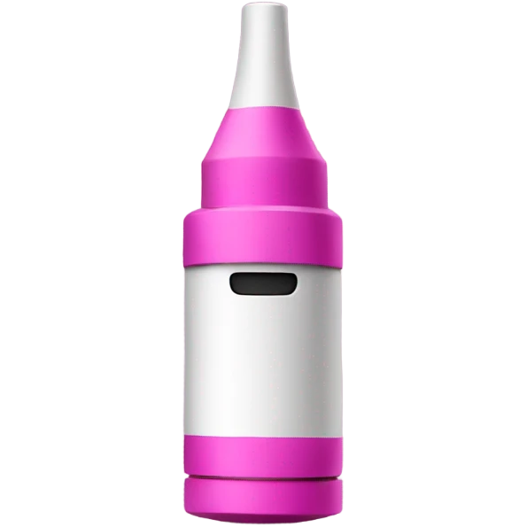 Pink vape emoji