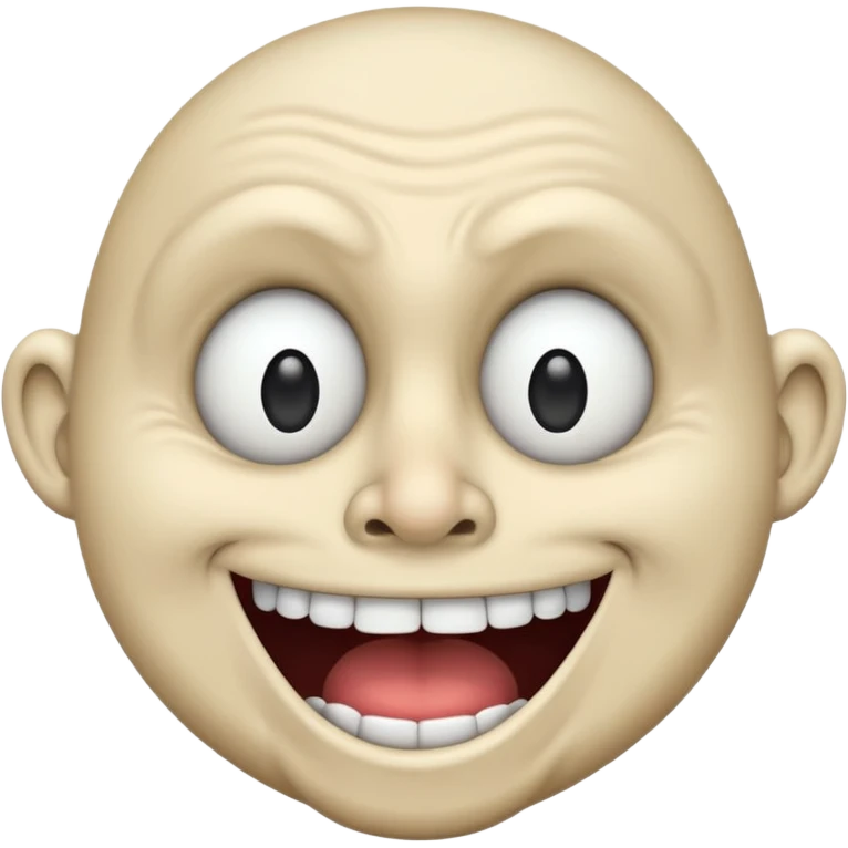 Mind blown troolface for png emoji