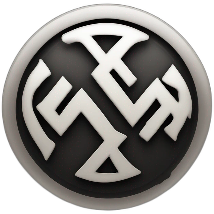 Nazi Swastika emblem nice emoji