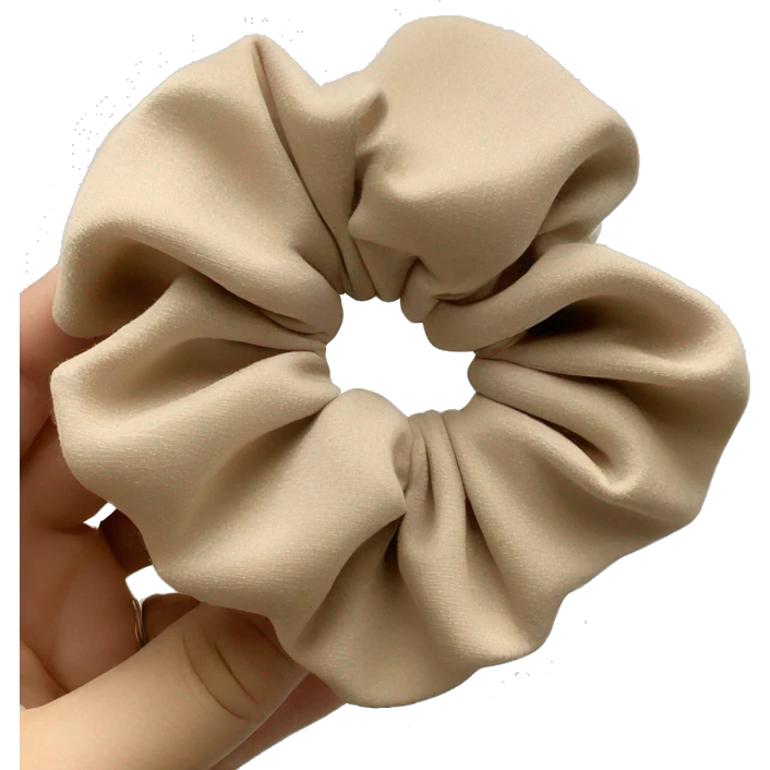 Beige scrunchie  emoji