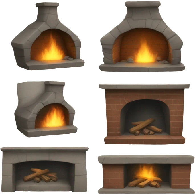 Hearth plus emoji