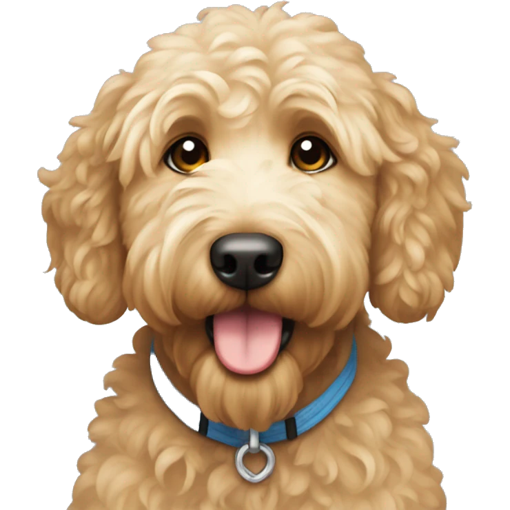 Goldendoodle  emoji