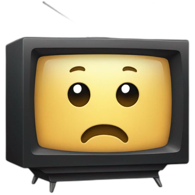 Flat tv emoji