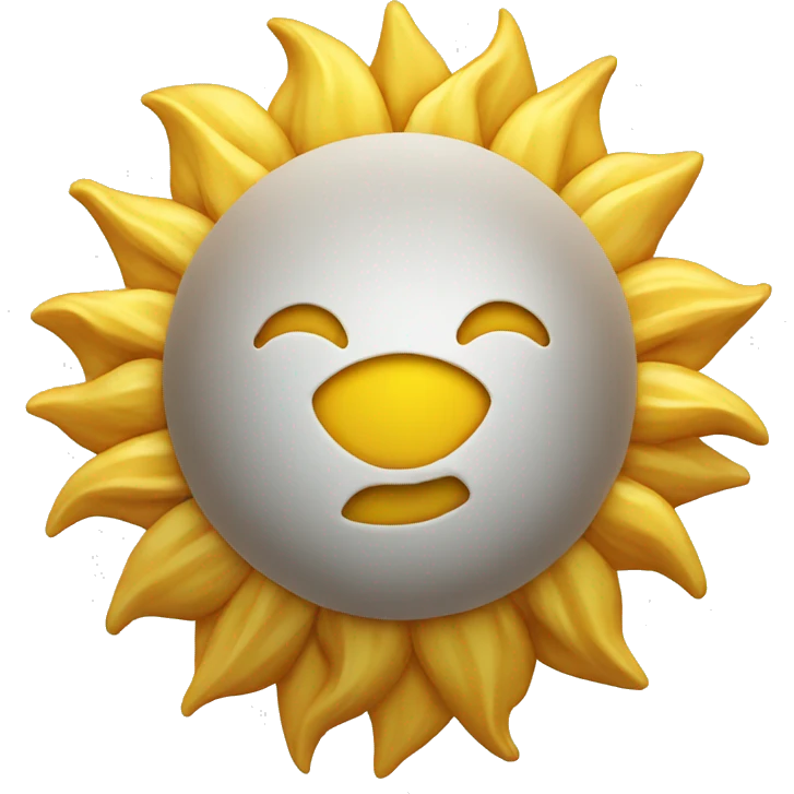 Sun panel  emoji