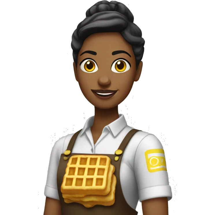 Waffle House waitress  emoji